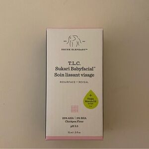Drunk Elephant T.L.C. Sukari Babyfacial 15 ml Midi New